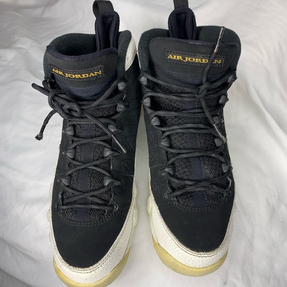 Nike air Jordan 9 Women’s size 7 Los Angeles Oreo black white retro og wmns - Picture 2 of 13